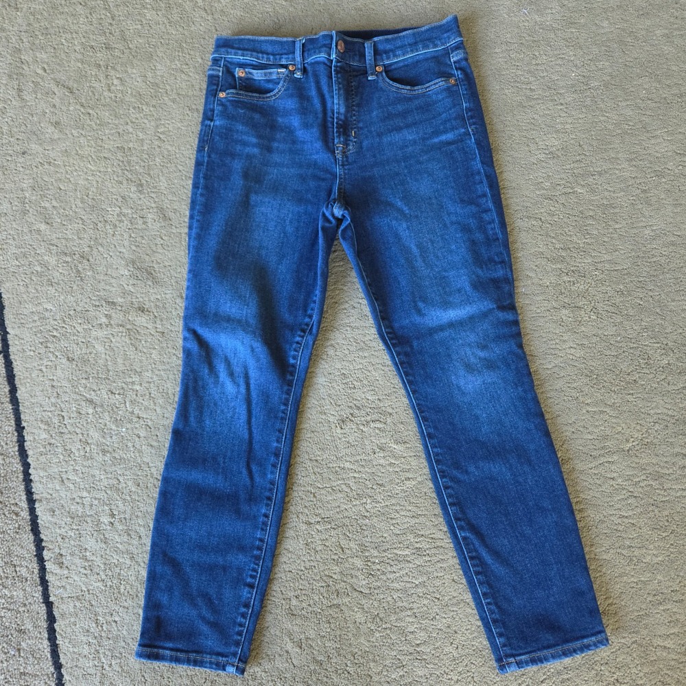 Gap True Skinny High Rise Jeans Dark Wash Denim 30 10P Petite